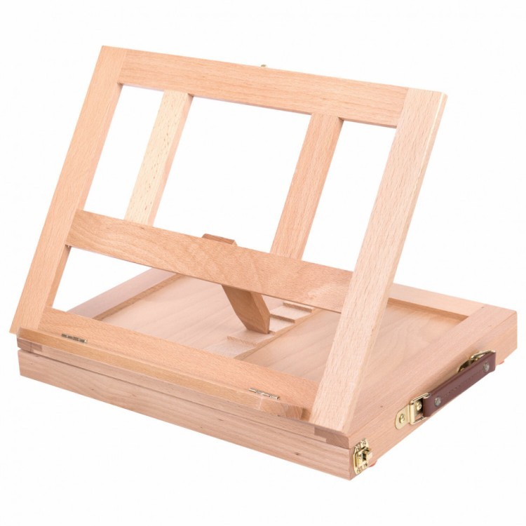 Мольберт настольный из бука с выдвижным ящ. 34,5х26х27 см холст до 30 см Brauberg ART 192247 (1) (89492)