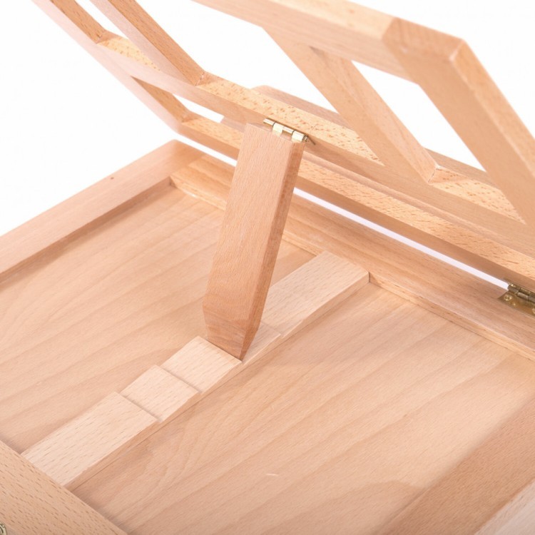 Мольберт настольный из бука с выдвижным ящ. 34,5х26х27 см холст до 30 см Brauberg ART 192247 (1) (89492)