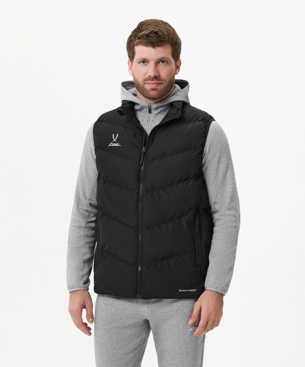 Жилет утепленный JOGEL ESSENTIAL PerFormPROOF Padded Vest, черный (2115930)