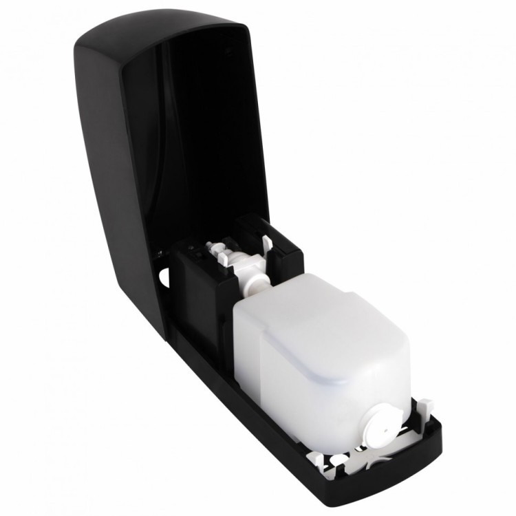 Дозатор для мыла-пены Laima Professional Original Наливной Сенсорный 1 л черный 605781 (1) (91419)