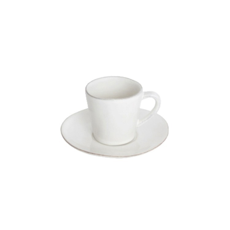 Чайная пара LSCS01-WHE(LSCS01-02203B), керамика, white, Costa Nova