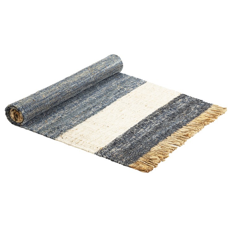 Ковер из джута, денима и шерсти hyderabad из коллекции ethnic, 120х180см (76017) Ковер из джута, денима и шерсти hyderabad из коллекции ethnic, 120х180см (76017)