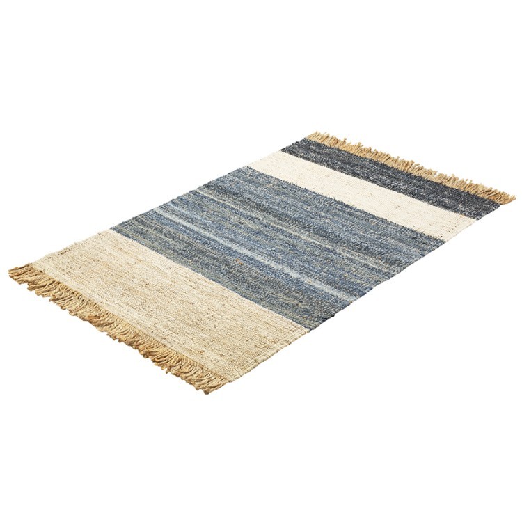 Ковер из джута, денима и шерсти hyderabad из коллекции ethnic, 120х180см (76017) Ковер из джута, денима и шерсти hyderabad из коллекции ethnic, 120х180см (76017)