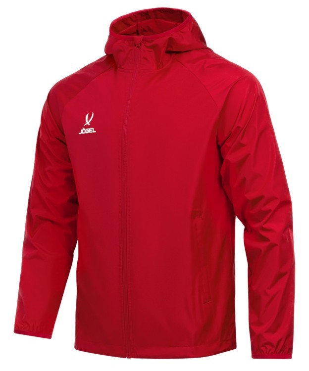 Куртка ветрозащитная JÖGEL CAMP Rain Jacket, красный, детский (2126706) Куртка ветрозащитная JÖGEL CAMP Rain Jacket, красный, детский (2126706)