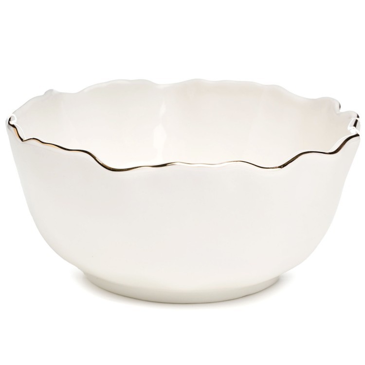 Набор салатников lefard "charm" 2 шт. 12,5*5,5 см 350 мл (с золотой линией) Lefard (779-359)