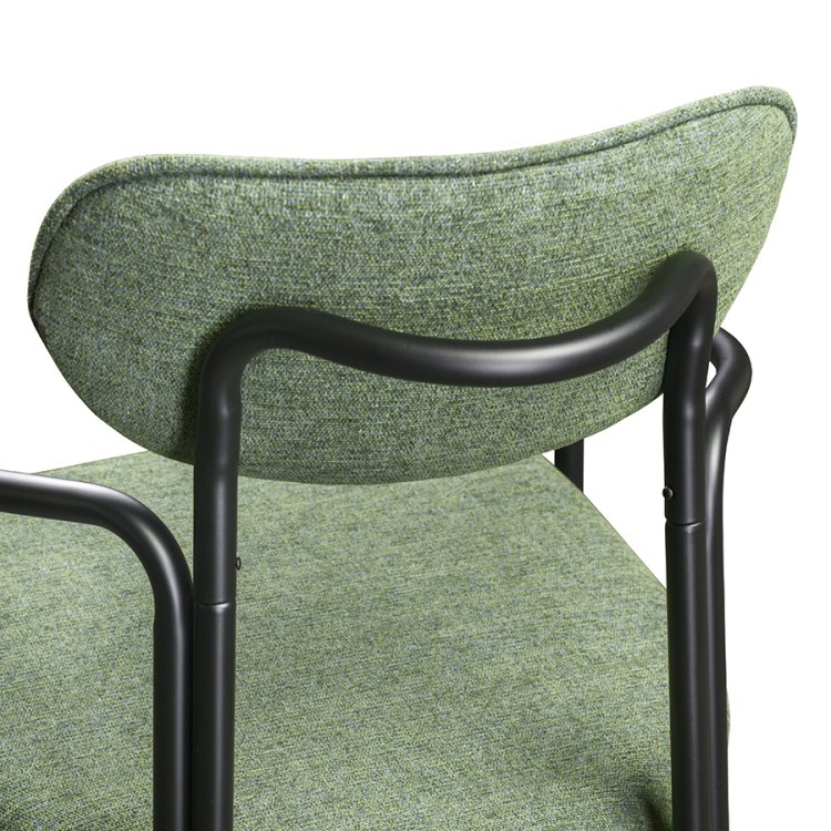 Стул ror, round, рогожка, черный/зеленый (74440) Стул ror, round, рогожка, черный/зеленый (74440)