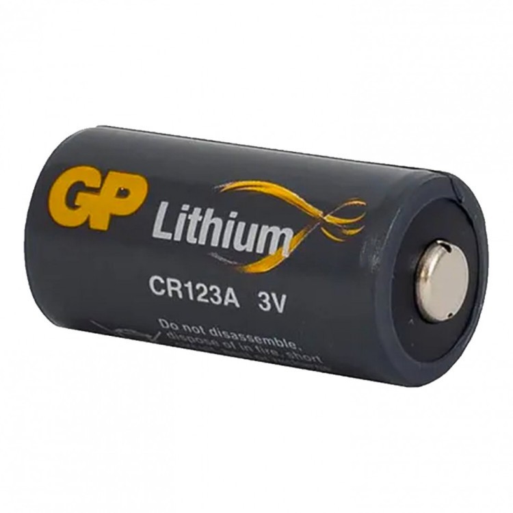 Батарейка GP Lithium CR123AE литиевая 1 шт блистер 3В CR123AE-2CR1 456688 (1) (94270)