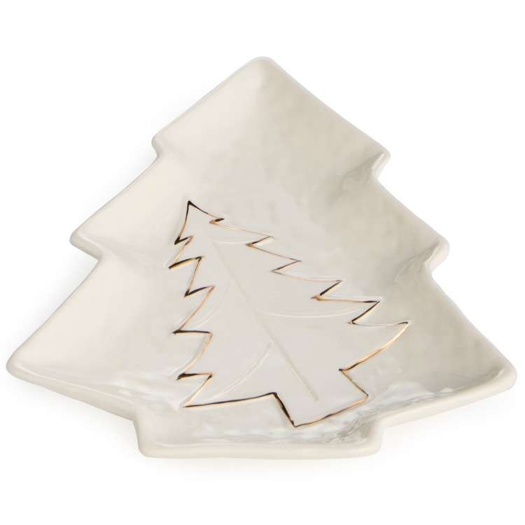 Блюдо сервировочное "новогоднее" 18,3*20,9*2,7 см Lefard (146-2215)