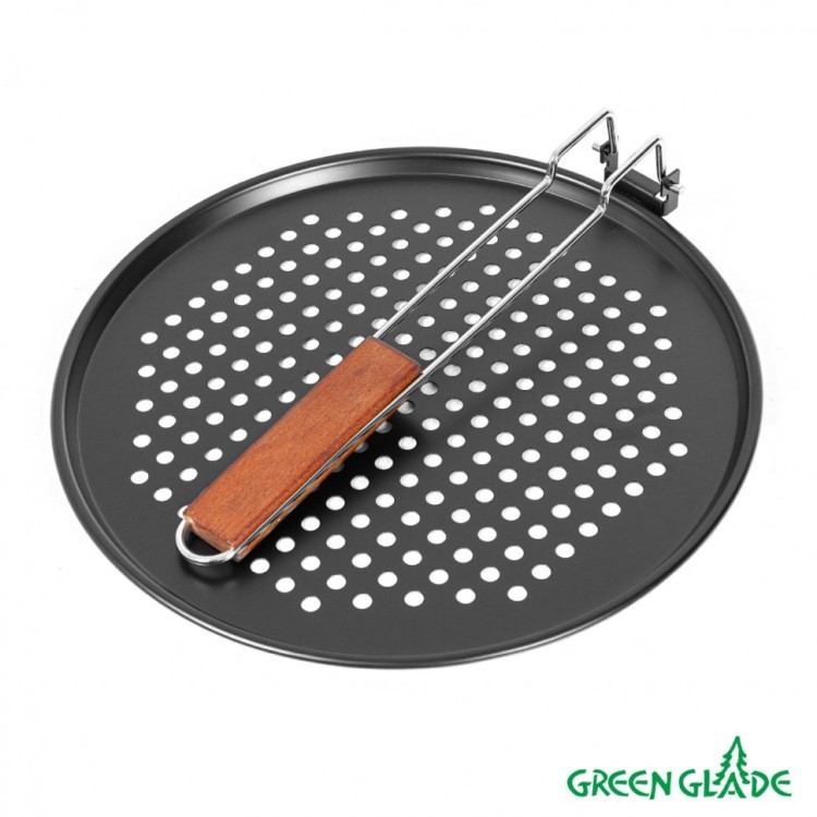 Сковорода-гриль Green Glade 7402 с антипригарным покрытием (89108)