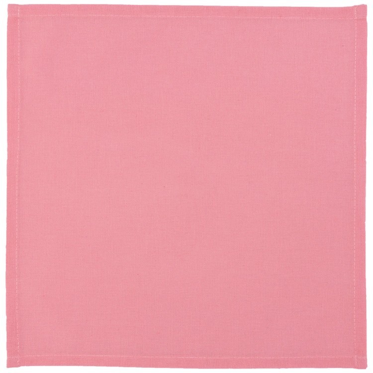 Комплект салфеток из 4-х шт "парадиз" 40х40см , 100% хлопок,белый+розовый. SANTALINO (850-819-8)