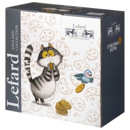 Кружка lefard "счастье есть" 450 мл Lefard (85-2089)