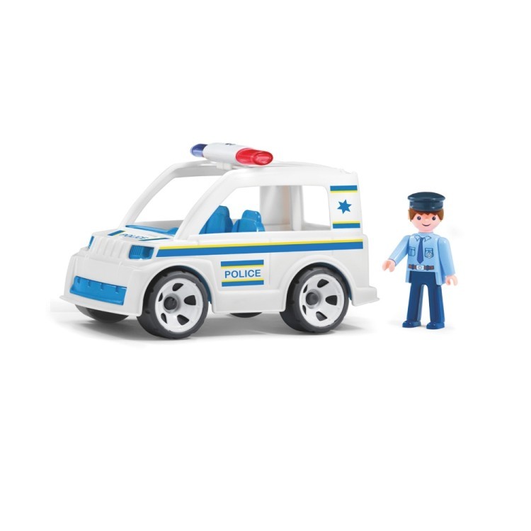 Полицейский автомобиль с водителем игрушка 17 см (33211EF-CH)