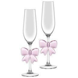 Набор бокалов для шампанского "venezia" из 2 шт. 180 мл Lefard (685-166)