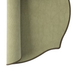 Салфетка сервировочная etica, D38 см, зеленая (80268)