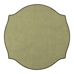 Салфетка сервировочная etica, D38 см, зеленая (80268)