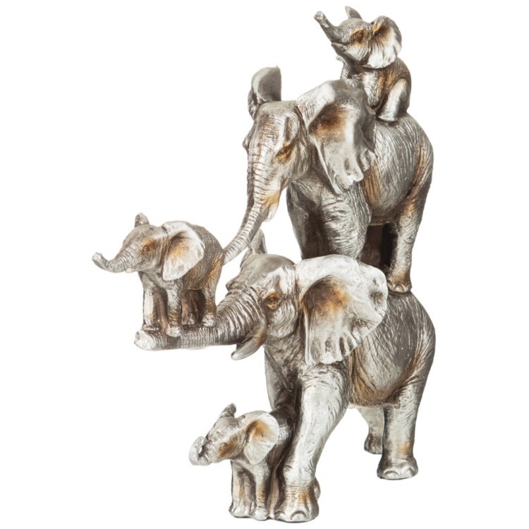 Фигурка декоративная "семья слонов" 22,8х7,2х21,3см Lefard (146-1859)