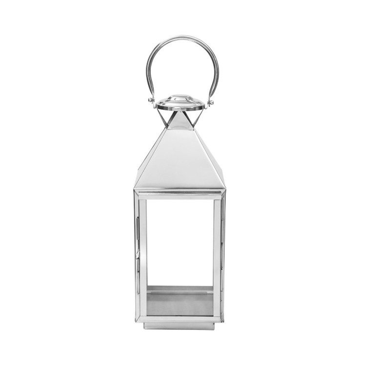 Подсвечник 12246E, нержавеющая сталь, стекло, chrom/clear, ROOMERS FURNITURE Подсвечник 12246E, нержавеющая сталь, стекло, chrom/clear, ROOMERS FURNITURE