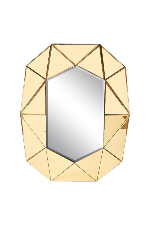 Зеркало в золотой зеркальной раме 63*3*81см (TT-00008391)