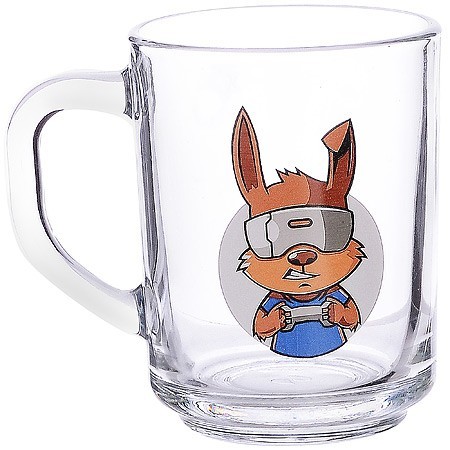 Кружка для чая 200мл "Зайчишки"(х12) " (335-Д-5)