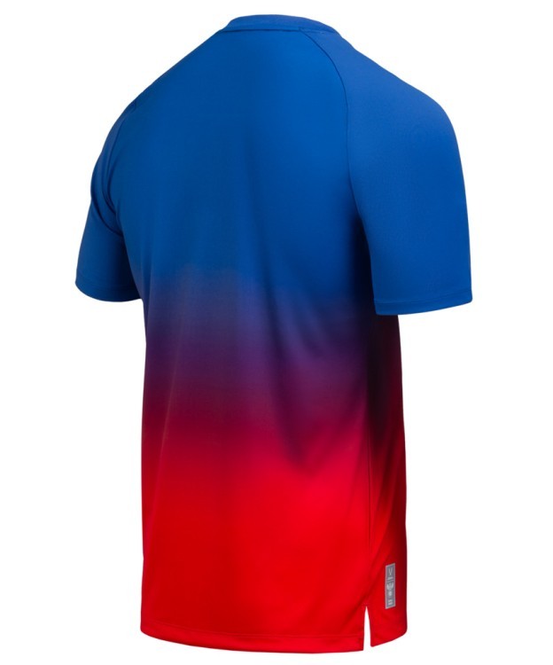 Футболка разминочная JOGEL NATIONAL PerFormDRY Pre-Match Tee, сине-красный (2110091)