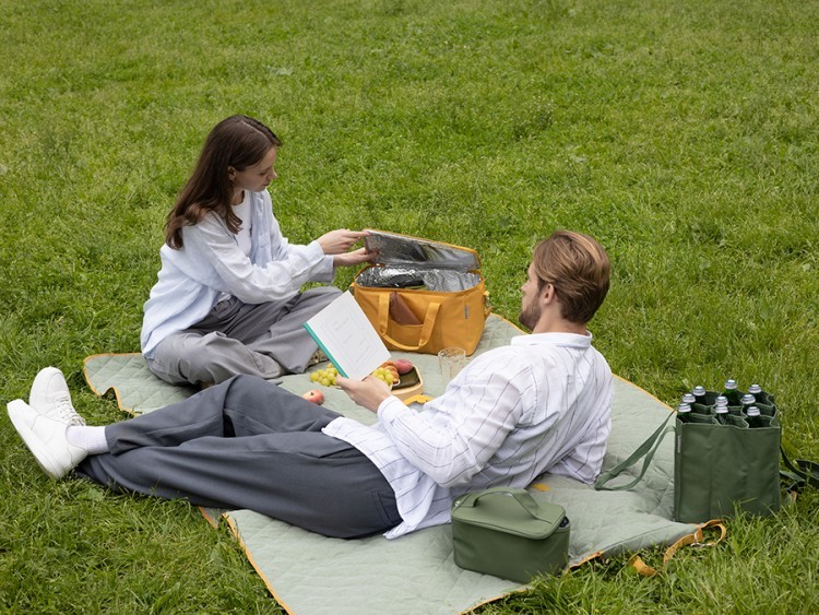 Плед для пикника и отдыха на пляже smart picnic, шалфей (79193) Плед для пикника и отдыха на пляже smart picnic, шалфей (79193)