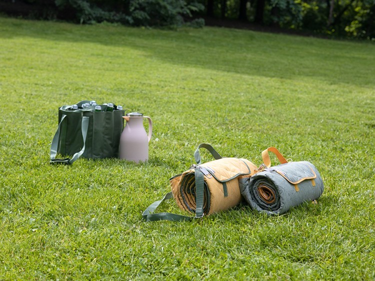 Плед для пикника и отдыха на пляже smart picnic, шалфей (79193) Плед для пикника и отдыха на пляже smart picnic, шалфей (79193)