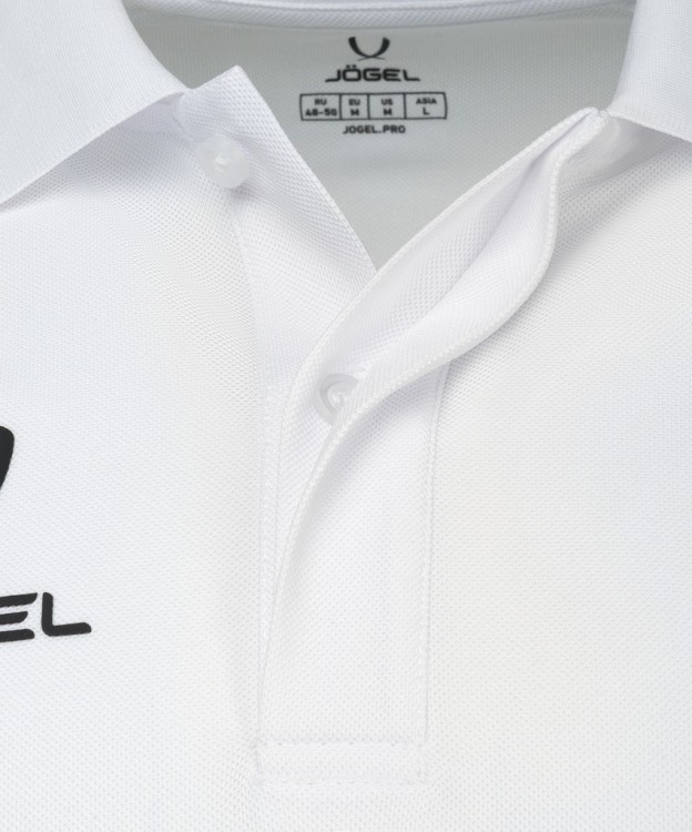Поло JOGEL CAMP 2 Poly Polo, белый, детский (2127664)