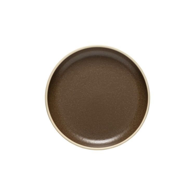 Тарелка SOP161-CHO(SOP161-01018W), керамика, CHOCOLATE-LATTE, CASAFINA BY COSTA NOVA