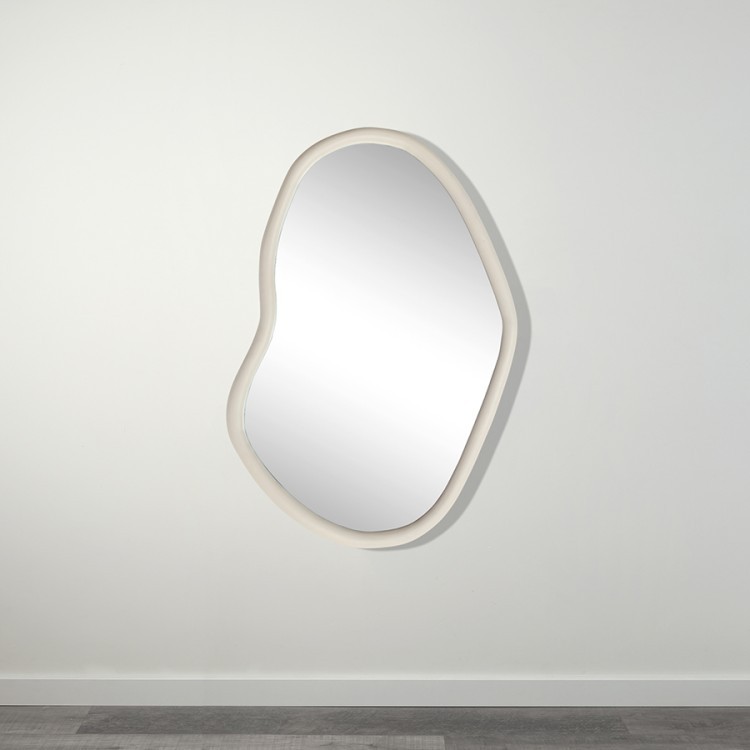 Зеркало настенное torhill, 64х99 см, бежевое (79222)