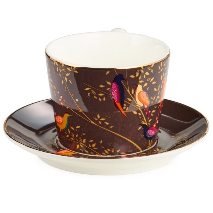 Кофейный набор lefard "golden birds" на 2 пер. 4 пр. 120 мл Lefard (419-132)
