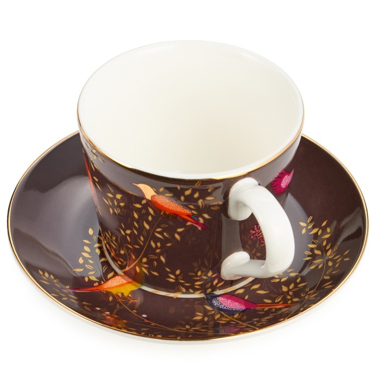 Кофейный набор lefard "golden birds" на 2 пер. 4 пр. 120 мл Lefard (419-132)