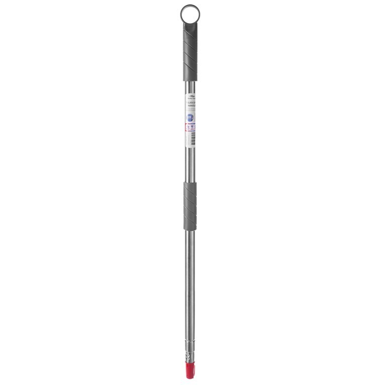 Швабра для мытья пола с телескопической ручкой 160 см и насадкой (67775)