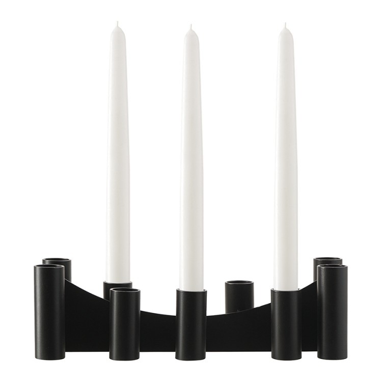 Подсвечник bruks, 8 см, черный (78211) Подсвечник bruks, 8 см, черный (78211)