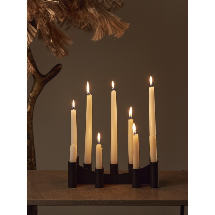 Подсвечник bruks, 8 см, черный (78211) Подсвечник bruks, 8 см, черный (78211)