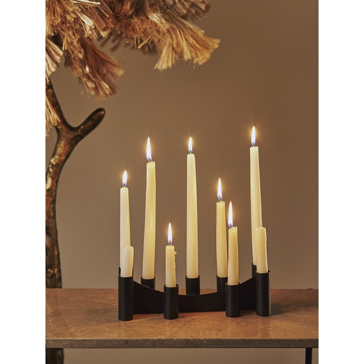 Подсвечник bruks, 8 см, черный (78211) Подсвечник bruks, 8 см, черный (78211)