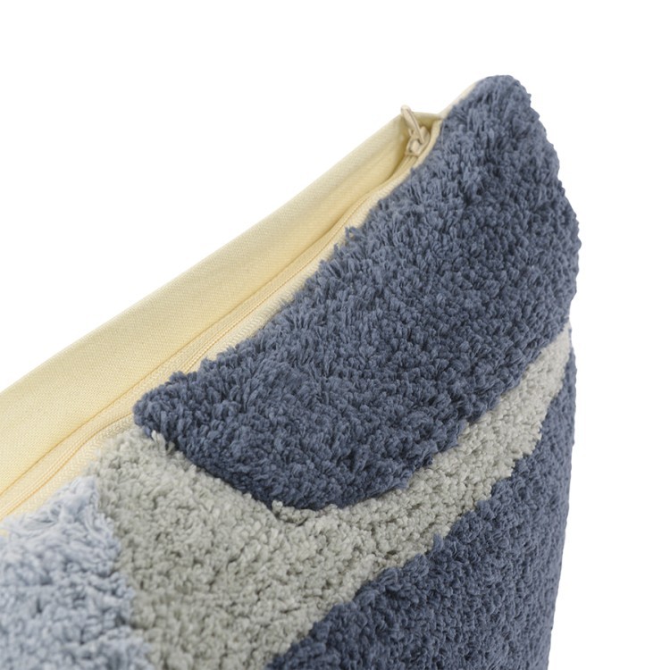 Чехол на подушку с рисунком tea plantation серо-синего цвета из коллекции terra, 45х45 см (74515)