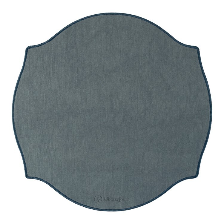 Салфетка сервировочная etica, D38 см, морская пена (80269)