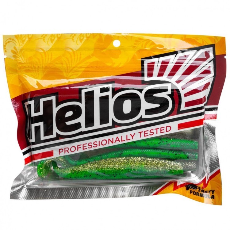 Виброхвост Helios Trofey 5.5"/14 см, цвет Green Peas 4 шт HS-25-051 (77857)