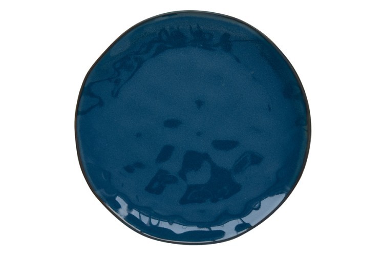 Тарелка закусочная Interiors, синяя, 21 см - EL-R2012/INTB Easy Life