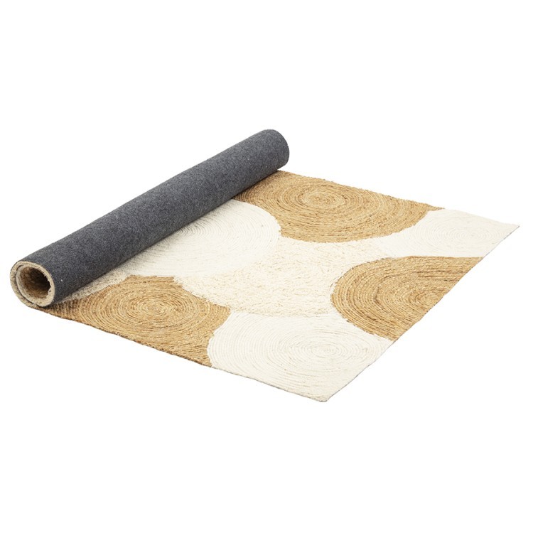 Ковер из джута, шерсти из хлопка agra из коллекции ethnic, 120х180см (76021) Ковер из джута, шерсти из хлопка agra из коллекции ethnic, 120х180см (76021)