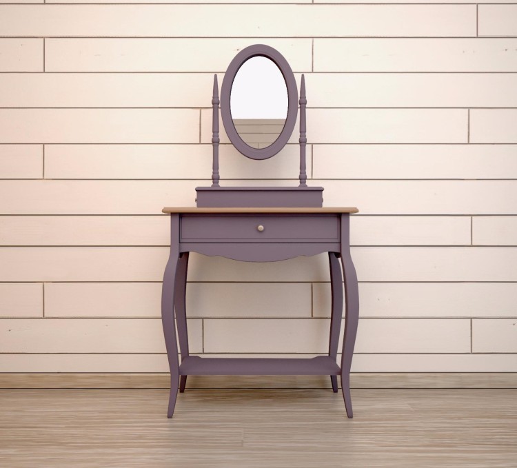 Туалетный столик Leontina Lavanda с зеркалом ST9321L-ET