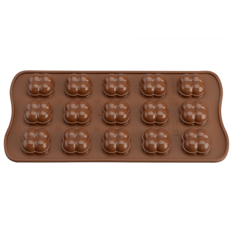 Форма силиконовая для приготовления конфет choco game, 11х24 см (68872) Форма силиконовая для приготовления конфет choco game, 11х24 см (68872)