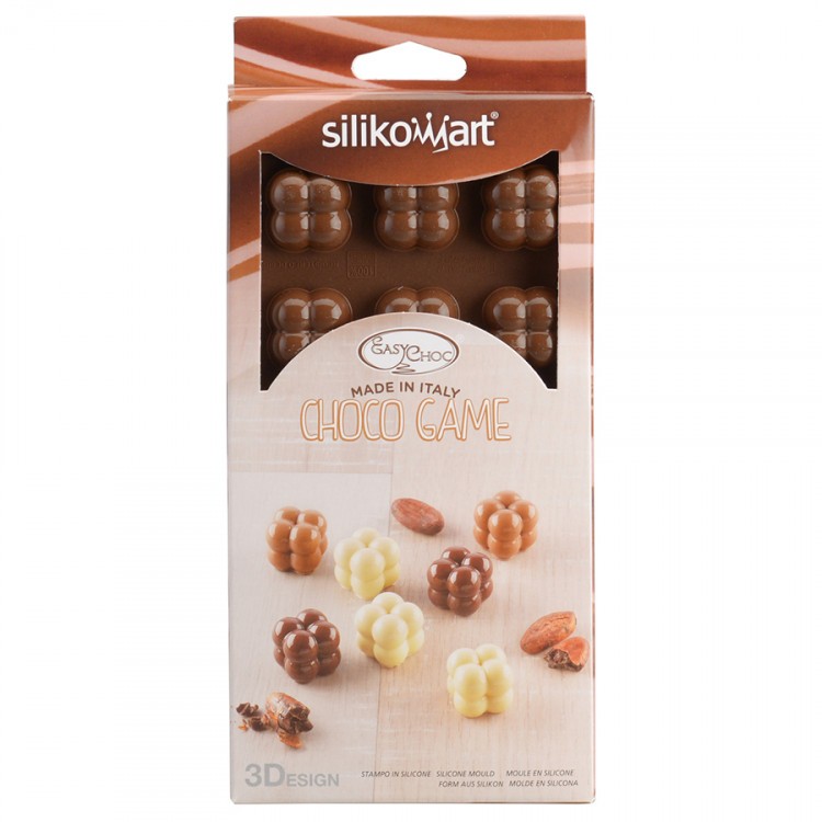 Форма силиконовая для приготовления конфет choco game, 11х24 см (68872) Форма силиконовая для приготовления конфет choco game, 11х24 см (68872)