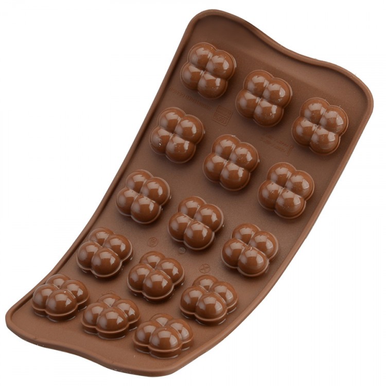 Форма силиконовая для приготовления конфет choco game, 11х24 см (68872) Форма силиконовая для приготовления конфет choco game, 11х24 см (68872)