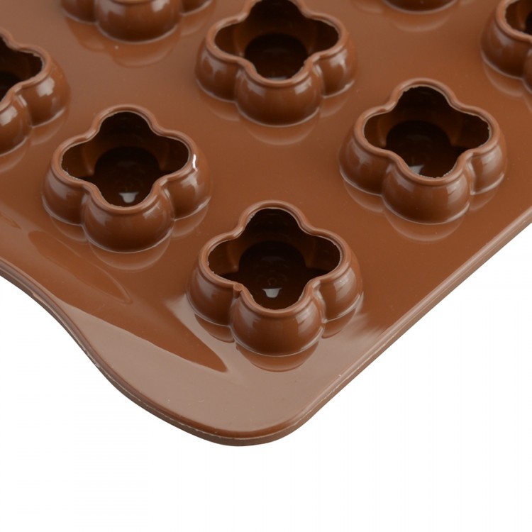 Форма силиконовая для приготовления конфет choco game, 11х24 см (68872) Форма силиконовая для приготовления конфет choco game, 11х24 см (68872)