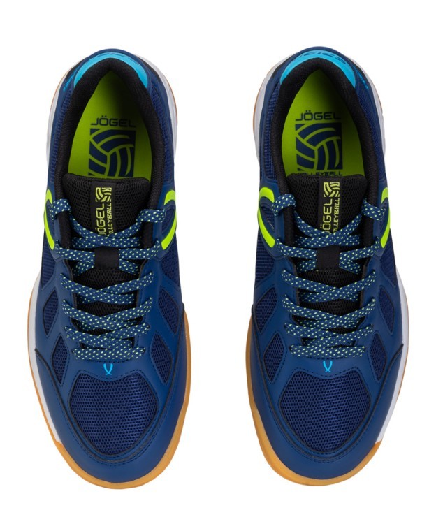 Кроссовки волейбольные JÖGEL SPIRIT, Navy/lime (2112718)