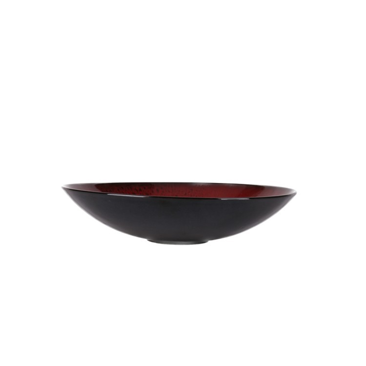 Тарелка E742-P-08223/9.5, 24, керамика, Red, ROOMERS TABLEWARE