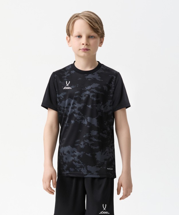 Футболка вратарская JOGEL DIVISION PerFormDRY SPLASH GK Jersey, черный, детский (2120963)