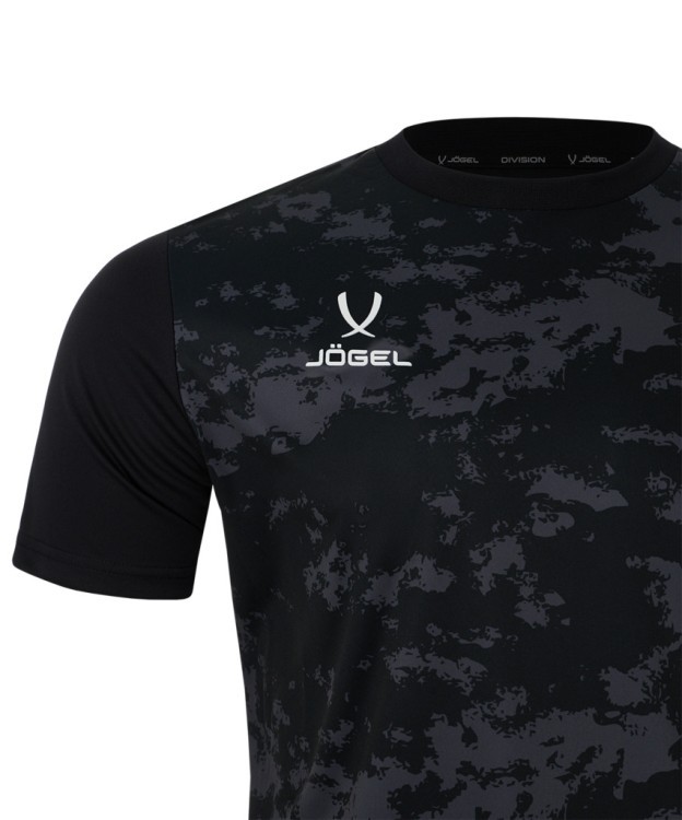 Футболка вратарская JOGEL DIVISION PerFormDRY SPLASH GK Jersey, черный, детский (2120963)