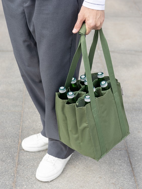 Сумка для бутылок smart picnic, темно-зеленая (79194) Сумка для бутылок smart picnic, темно-зеленая (79194)